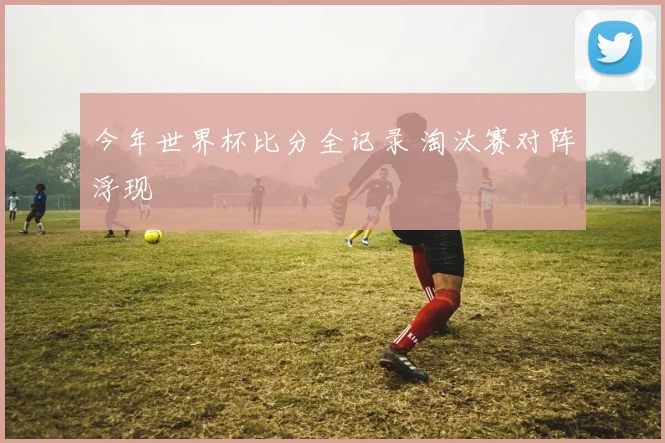 今年世界杯比分全记录 淘汰赛对阵浮现