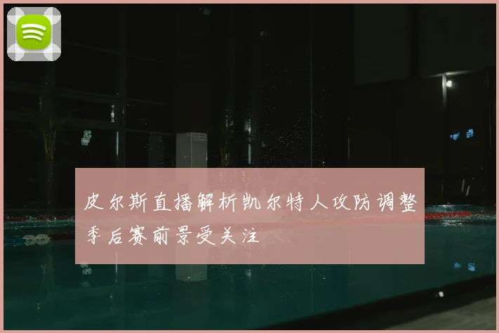 皮尔斯直播解析凯尔特人攻防调整季后赛前景受关注